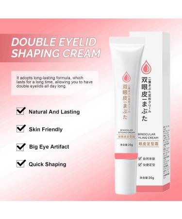 Double Eyelid Styling Cream Waterproof Double-Fold Eyelids Cream Double Eyelid Shaping Cream Double Eyelids Modeling Cream Invisible Double-Fold Eyelid Cream Double Eyelid Glue Eyelid Lifting Cream - Buy Online on GoSupps.com