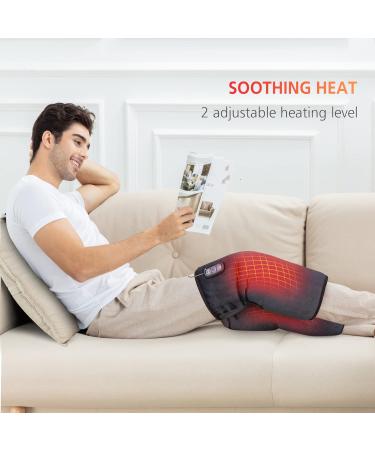 COMFIER Knee Massager with Heat & Vibration - Ultimate Relief Heating Pad & Brace for Knee Pain & Stress Relief - Buy Online on GoSupps.com