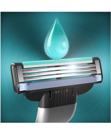 Buy Gillette Mach3 Shaving System - 3 Pieces | International Shipping Available - Buy Online on GoSupps.com