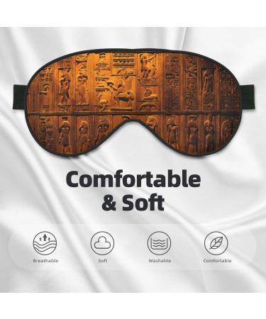 Buy SSIMOO Native American Soft Sleep Eye Mask | Breathable Eye Patch for Women | Travel & Relaxation | Black - Buy Online on GoSupps.com