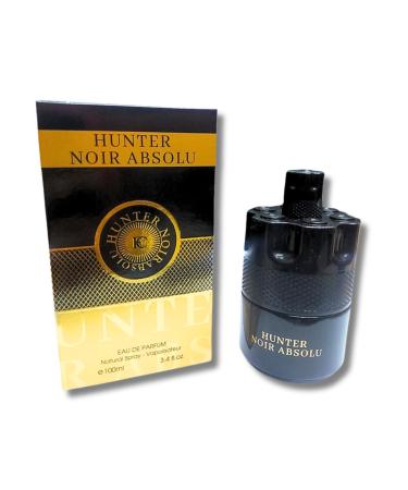 HUNTER NOIR ABSOLU EAU DE PARFUM 3.4 FL. OZ. Woody Spicy fragrance for men.