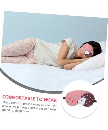 PopetPop 4-Set Eye Mask with Ice Cream Bag - Cool Travel Eye Cover for Yoga & Sleep - Inonia Facial Mask for Refreshing Kitten Eye Lift - Buy Online on GoSupps.com