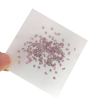 FEIlei 50Pcs Horse Eye Nail Rhinestones Flat Back Nail Gems DIY Nail Art Decorations - Buy Online on GoSupps.com