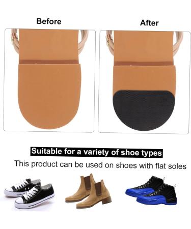 24 Pairs Non-Slip Shoe Sole Stickers | Anti-Skid Rubber Pads for Sneakers & Heels | Shoe Accessories for Enhanced Grip - Buy Online on GoSupps.com