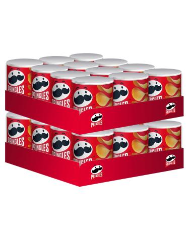 Pringles original (2x 12x 40 g)-the irresistible snack classic in the practical can-crisp chips with salt-pop.Play.Eat.40 g (24 pack)