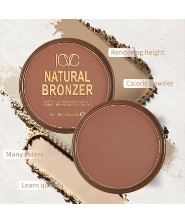 Bronze Brighten Bronzer Powder - Natural Contour & Sun-Kissed Glow | 0.56 Fl. Oz - International Shipping Available - Buy Online on GoSupps.com