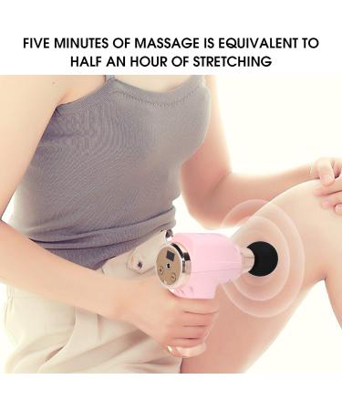Relaxation Massager - Pink ABS Muscle Massager for Waist & Back Comfort | Ideal for Chubby Girls - Buy Online on GoSupps.com