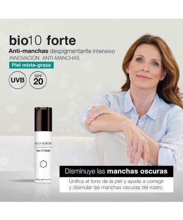 BELLA AURORA Intensive Anti-Dark Spot Treatment Combination to Oily Skin 30ml SPF 20 Anti-Aging Cream Depigmentation of Facial Skin BIO10 FORTE - Buy Online on GoSupps.com