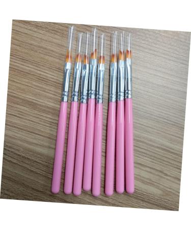 Ipetboom 1 Manicure Tool Uv Gel Nail Brush Nail Art Brush Nail Art Tips Builder Nail Painting Pen Nail Art Supplies Salon 3d Nails Tool Nail Art Accessories Pink Paint Pen Painted - Buy Online on GoSupps.com