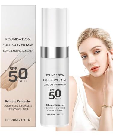  Chaies Liquid Foundation | Natural Beauty Concealer - Long-Lasting Concealer SPF 50 Suitable for All Skin Types - Buy Online on GoSupps.com