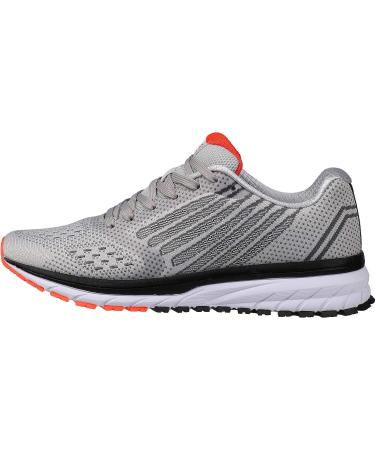 Joomra Whitin Men's Running Shoes - 11 Light Grey | Supportive, Cushioned & Lightweight - Buy Online on GoSupps.com