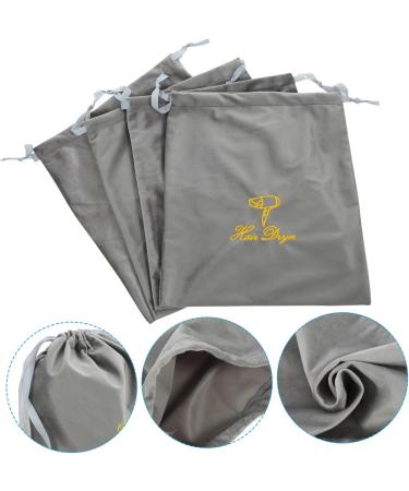 Ipetboom 4pcs Hair Dryer Storage Bag Hair Blow Dryer Travel Hair Dryer Drawstring Pouch Travel Bag Modeling - Buy Online on GoSupps.com