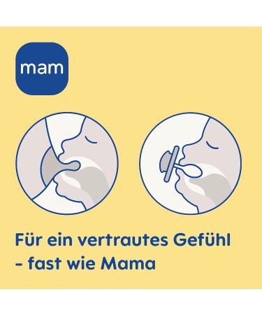 MAM Air Silicone Pacifier Set (2) - Lightweight Tooth-Friendly Skinsoft Silicone for 6-16 Months - Includes Pacifier Box - Bird/Tiger Design - Buy Online on GoSupps.com