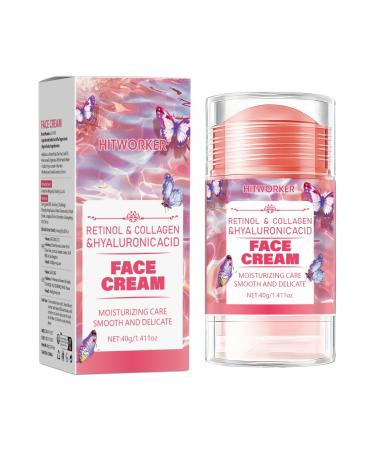 Retinol Face and Neck Cream with Snail Mucus Hyaluronic Acid and Collagen Moisturizing Care 1.41 oz