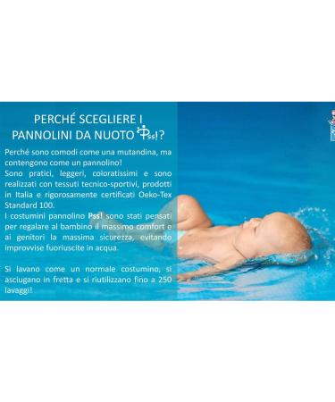 Buy PSS! Baby Swim Diaper - Little Turtles Model S (3-8 kg) - Unisex Multi-Colored Absorbent Reusable & Waterproof - Ideal for International Shipping - Buy Online on GoSupps.com