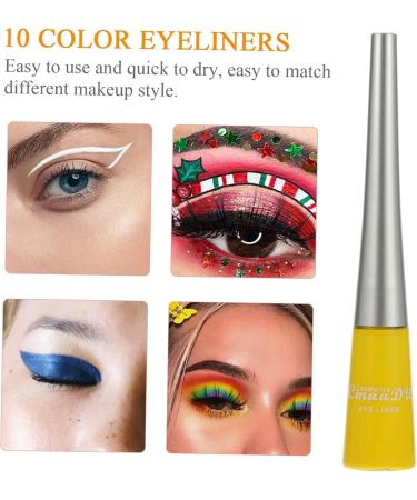 FOMIYES 30 Pcs Colored Liquid Eyeliner Colored Eyeliner Liquid Eyeliner Pencil Household Eyeliners Cooperate - Buy Online on GoSupps.com