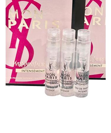 YVES SAINT LAURENT Perfume INTENSEMENT YSL Sample Perfume MON PARIS EDP Women 1.2 ml / 0.04 oz - set of 3 - Buy Online on GoSupps.com