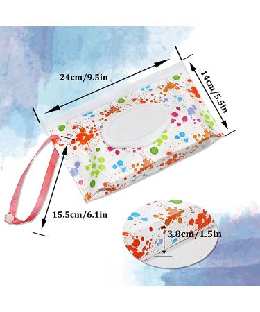 Reusable Baby Wet Wipe Dispenser 4-Pack | Eco-Friendly Portable Travel Holder Case - Buy Online on GoSupps.com