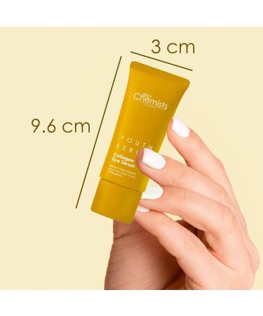 Buy Skin Chemists Collagen Eye Serum | Anti-Aging Formula for Delicate Eye Area | Boost Elasticity & Skin Structure | 15ml - Shop Internationally - Buy Online on GoSupps.com