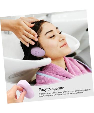 Didiseaon 4 Pairs Protectors Ear Covers for Swimming Ear Shower Caps Ear Covers for Hair Dryer Blowdryer Ear Covers for Shower Dryers Blow Dryer Silicone Hair Coloring Earmuffs - Buy Online on GoSupps.com