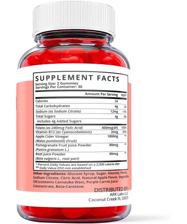 Turbo Keto Gummies - Vegan Formula with ACV for Weight Loss - 60 Gummies - Buy Online on GoSupps.com