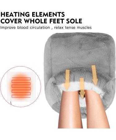 Clicitina Electric Foot Warmer with Anti-Slip - Frostwchter Toilette Heated Car Cleaning Devices | One Size - Buy Online on GoSupps.com