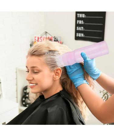 Oil Scalp Applicator - 160ml Lightweight Oil Bottle | Lightweight Oil Bottle Oil Applicator for Hair Dye Scalp Massage Comb for Hair Dyeing Pink - Buy Online on GoSupps.com