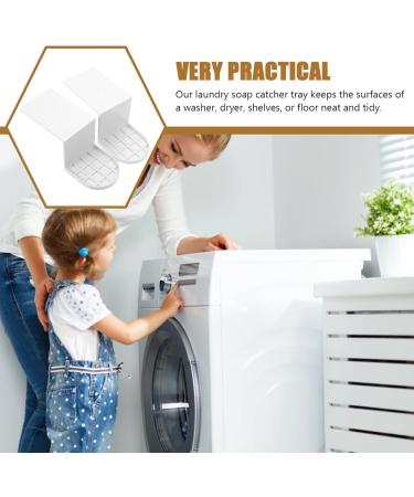 Zerodeko 2pcs Laundry Cup Holder - Plastic Organizer for Drip & Soap Storage | International Shipping Available - Buy Online on GoSupps.com