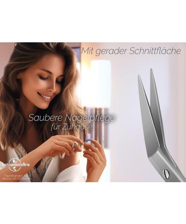 Buy Ladies Angled Nail Scissors for Fingernails & Cuticles - 9 cm Short | Premium Quality & International Shipping - Buy Online on GoSupps.com