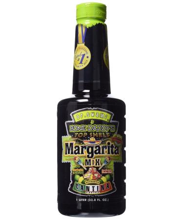 Dr. Swami & Bone Daddy's Top Shelf Margarita Mix 33.8 oz. (Pack of 2) 33.8 Fl Oz (Pack of 2)