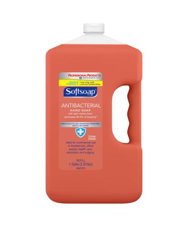 Softsoap Antibacterial Liquid Hand Soap Refill  Crisp Clean 1Gallon