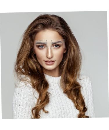 DRESSOOS Eyebrow Ruler Stencils 10pcs Eyebrow Design Ruler Disposable Eyebrow Stencil Tools Eyebrow Face Ruler Eyebrow Shape - Buy Online on GoSupps.com