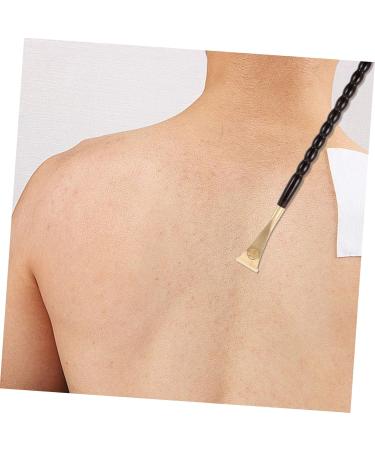 Magiclulu Wooden Back Scraper | Copper & Bamboo Massage Tool for Legs & Body | Perfect Scratch Relief for Men & Women - Buy Online on GoSupps.com