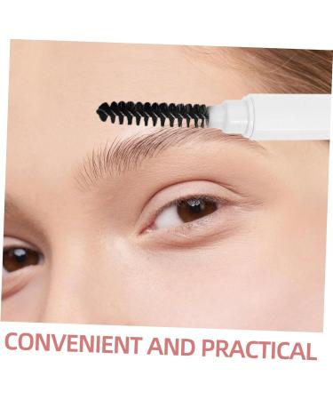 FRCOLOR Beauty Tools Lash Brush Hair Combs Eye Brow Brush Mascara Separator Eyelash Comb Mascara for Lashes Eyebrow Comb and Brush Mascara Brush Eyebrow Brush Applicator Plastic White 15.30X1.20X1.20CM White - Buy Online on GoSupps.com