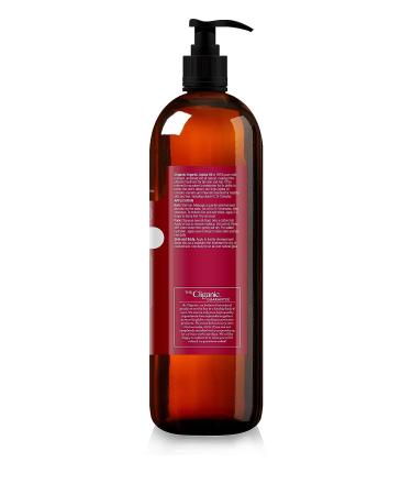 Cliganic Organic Jojoba Oil 32 oz - 100% Pure & Natural Cold Pressed Oil for Hair & Face | Hexane Free | Bulk Size 32 Fl Oz - Buy Online on GoSupps.com