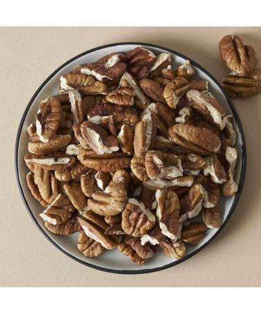ORGANIC Pecan pieces 1 kg | 100% natural and unsalted | no additives | plastic-free packaging