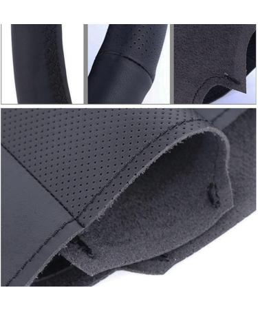 For G30 G31 G32 G20 G21 G14 G15 G16 X3 G01 X4 G02 X5 G05 M Sport Non-Slip Leather Braid Car Steering Wheel Cover Wrap - Buy Online on GoSupps.com