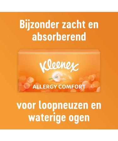 Buy Kleenex Allergy Comfort Wipers - 12 Boxes of 56 Hypoallergenic Handkerchiefs (672 Pieces) for Allergy Relief | 3-Layer Large Pack - Buy Online on GoSupps.com