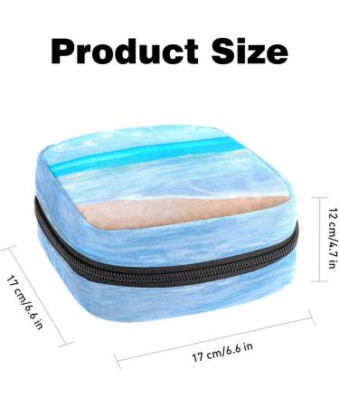 Menstruation Pad Bag with Zipper | Women's Napkin & Tampon Collection Bags - Amazing Andaman-Umphang - Buy Online on GoSupps.com