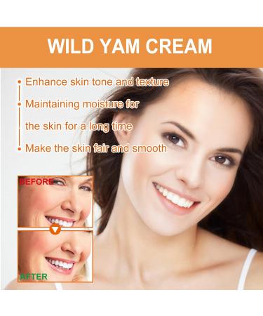 KOAHDE Anti Aging Soft Face Cream Wild Yam Moisturizing Face Cream Moisturizing Anti Wrinkle Cream Wild Yam Collagen Moisturizing Cream Wild Yam Whitening Moisturizing Cream Wild Yam Anti Aging Cream - Buy Online on GoSupps.com