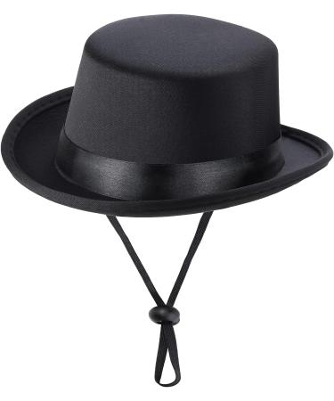 Yewong 2 Pieces Pet Formal Accessories Set - Pet Top Hat with Pet Formal Necktie/Bowtie Birthday Party Gradation Halloween Costumes Accessories for Dog Cat (Black-A) - Buy Online on GoSupps.com