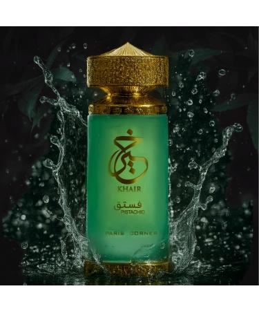 Paris Corner | Khair Pistachio Perfume Oil 0.84 Fl Oz | Concentrated Gourmand Perfume Oils for Women & Men | Luxurious Jasmine & Pistachio Perfumes Oil | Alcohol and Paraben Free Khair Pistachio Oil - Buy Online on GoSupps.com