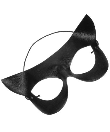 LIFKOME Cat Mask Half Face Cat Mask For Women Black Cat Mask For Masquerade Cosplay Halloween Party Costume Accessories