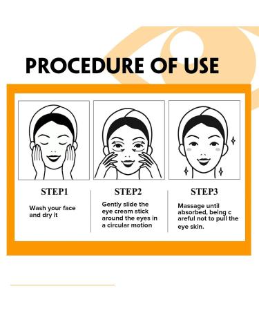 Turmeric Retinol Eye Cream Stick | Anti-Aging Moisturizer for Dark Circles & Puffiness - Buy Online on GoSupps.com