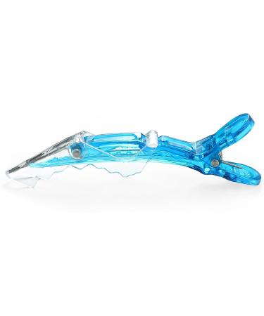 Onedor Transparent Salon Alligator Hair Clips - 12 Pcs Professional Stylist Clips for Haircuts and Styling - Buy Online on GoSupps.com