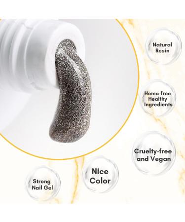 Makartt Poly Nail Gel 50ML Builder Gel in White Pink Nude Clear Rosy for Nail Extension - Woodland Mystery Collection - Buy Online on GoSupps.com