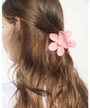 Bolonar Flower Claw Clips - 6Pcs Strong Hold Hair Clips for Women and Girls | Hawaiian Party Favor - Buy Online on GoSupps.com