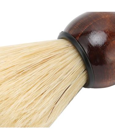 Beard Razor Brush for Barbers - Wooden Handle Neck Dust Brush for Hair Removal & Men's Facial Care - Buy Online on GoSupps.com