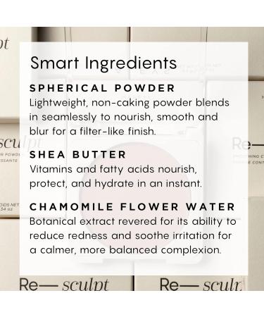 HALEYS Re-sculpt Smoothing Contour Powder (Light) - Lightweight Non-Caking Nourishing Formula with Shea Butter & Chamomile | International Shipping Available - Buy Online on GoSupps.com