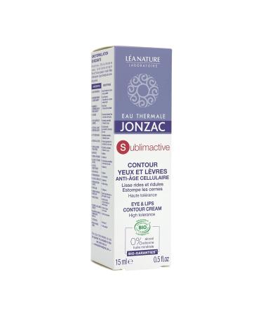 Jonzac Sublimactive Instant Youth Eye & Lip Contour Cream - Organic 15ml - Anti-Aging Cosmetics for Radiant Skin - Buy Online on GoSupps.com